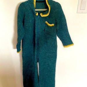 Handmade knit jumper.